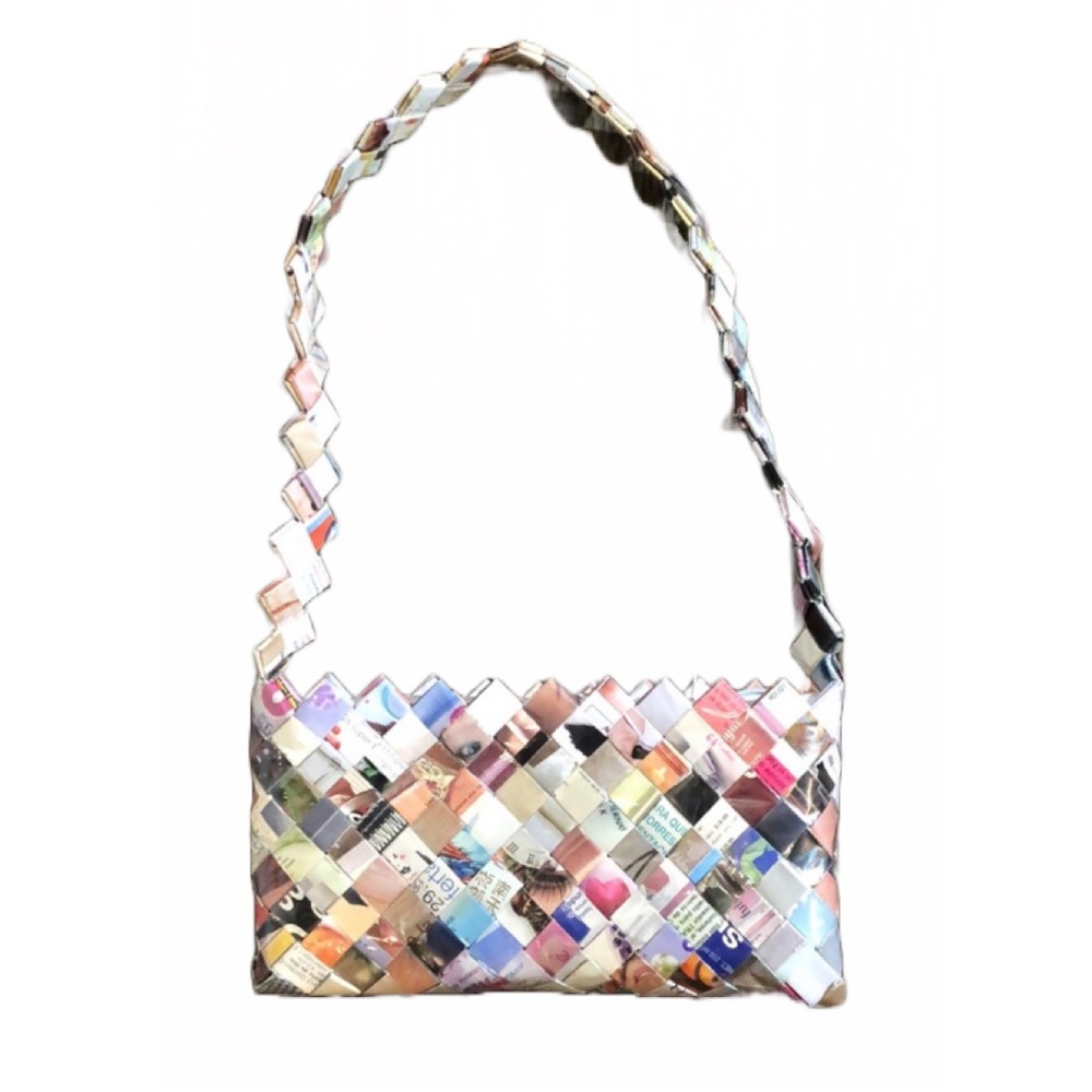 90’s Handmade Magazine Purse